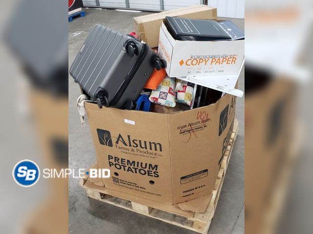 Lot 58-30003 - Gaylord Full of Unclaimed Merchandise - variety of items, and Conditions, some could be unused/Damag...