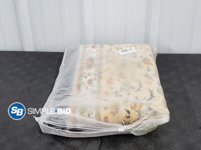 Lot 58-39385 - Boho 3-Piece Kitchen Rugs - Yellow with Blues, Whites and Reds