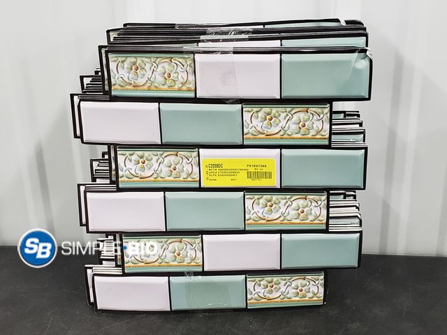 Lot 58-38959 - Set of (14) New nstabenpe self-adhesive wall stickers tv background wallpapers self adhesive