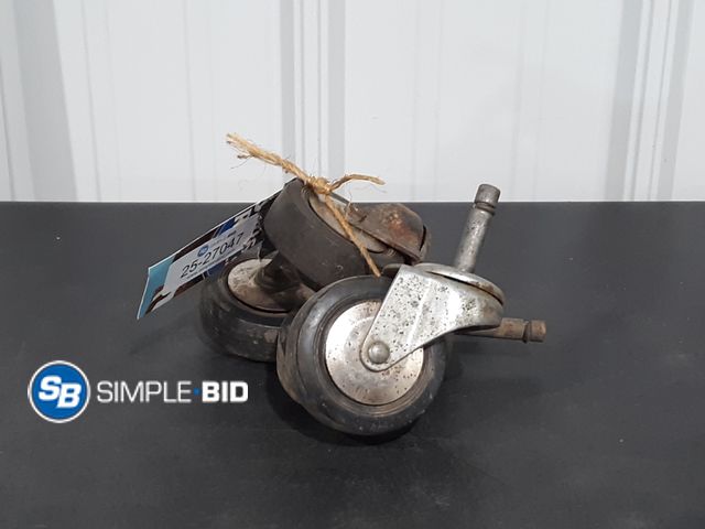 Lot 58-37152 - Lot of (4) 3" Swivel Caster -1 with Brake