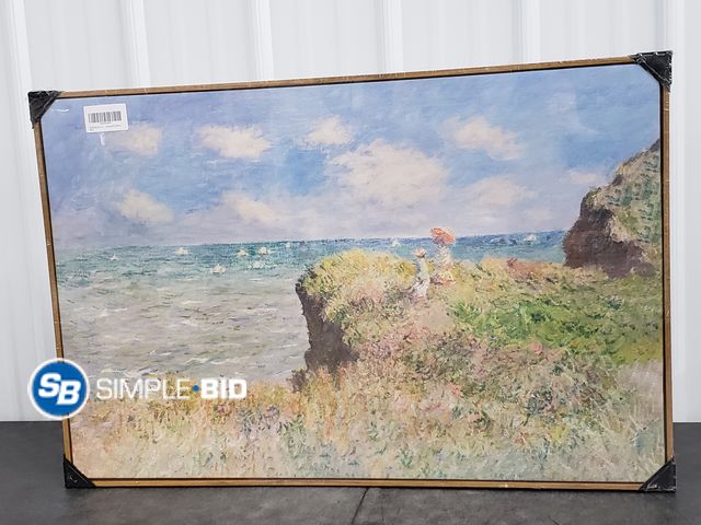 Lot 58-56435 - Beach Theme Framed Artwork