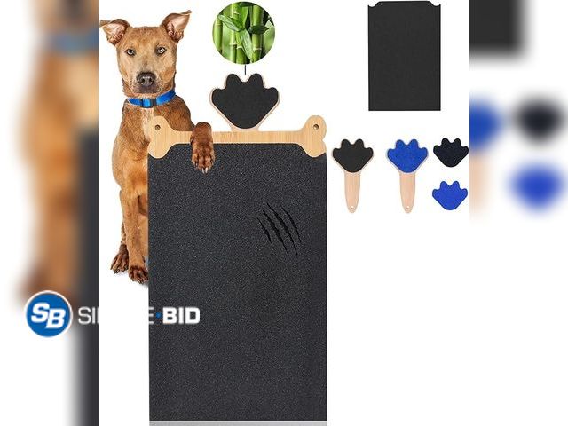 Lot 58-21239 - Lot of (3) New Martu's Dog Scratch Board Large Scratching Pad Multi-Functional Trimming Tool Alterna...