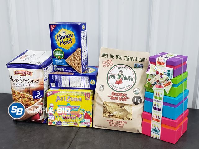 Lot 58-80712 - FOOD LOT! Lot of Various Foods - unopened - expired