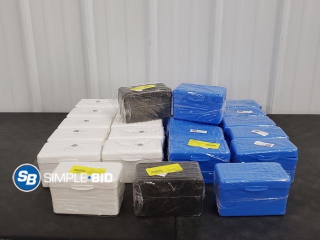 Lot 58-39045 - Lot of (28) New index card holders and more - various colors