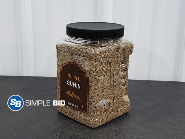 Lot 58-51111 - Whole CUMIN 35 oz - unopened