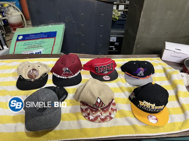 Lot 58-60689 - Lot of (7) Baseball Style Hats