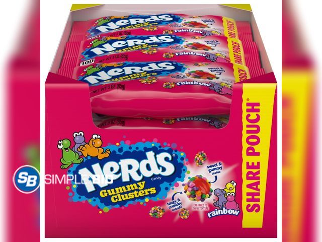 Lot 58-71767 - Nerds Gummy Clusters Candy, 3 oz, 12 Ct - unopened - Expired