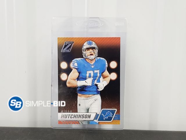 Lot 58-36583 - Collectible Cards Detroit Lions Aidan Hutchinson Football Card - 2023 Panini