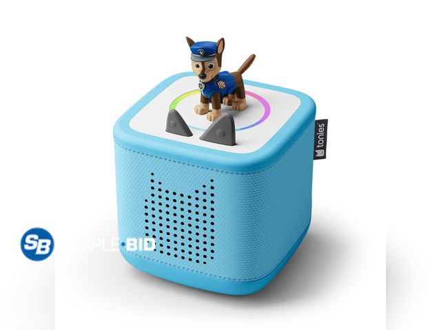 Lot 58-60543 - New tonies Toniebox 2 Audio Player Bundle for Toddlers 12 Months+ with PAW Patrol Chase Tonie - Sky ...