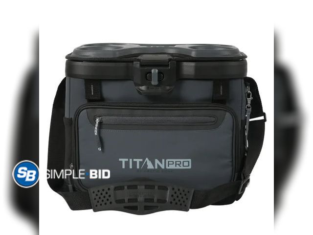 Lot 58-74913 - Titan PRO by Arctic Zone 40 Can Iceless Zipperless Cooler- light use