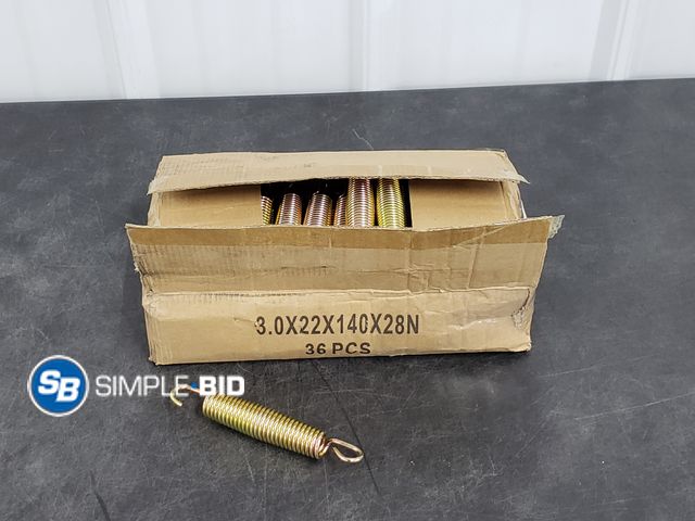 Lot 58-56446 - Lot of (36) Trampoline Replacement Springs