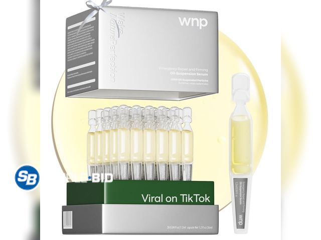 Lot 58-77856 - WNP Collagen Anti-aging Serum, 22 Vials with 4D Hyaluronic Acid &amp; Oil-Suspension Formula, 1.22 f...