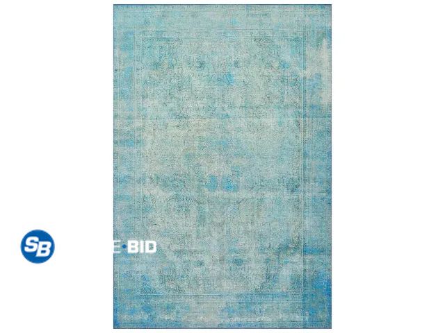 Lot 58-27657 - Loloi II Loren LQ-08 AQUA Area Rug - 5' x 7' 6"