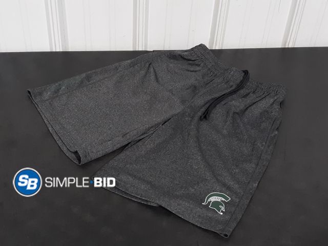 Lot 58-17777 - MEN'S Michigan State Colosseum Shorts - SIZE M - in good condition