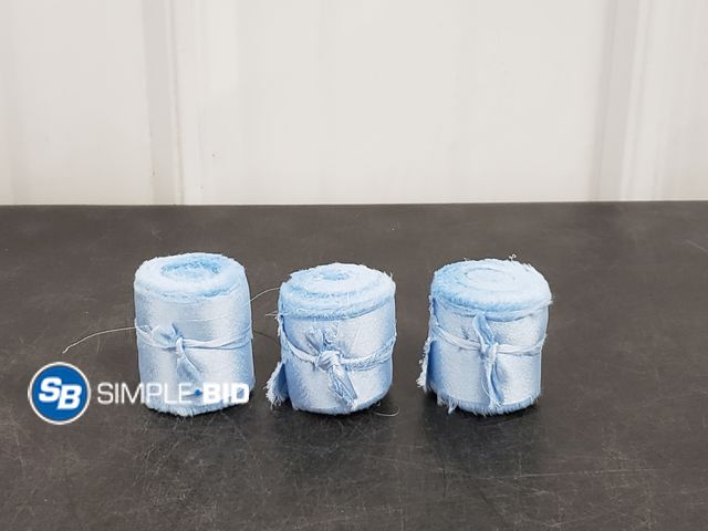 Lot 58-53814 - Lot of (3) Keosree Handmade Chiffon Ribbon