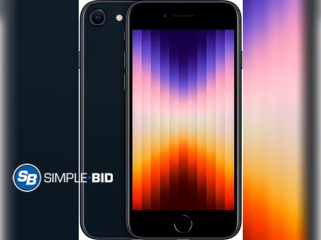 Lot 58-50612 - iPhone SE 3rd Gen Phone Tested to Power on - No Carrier Restrictions