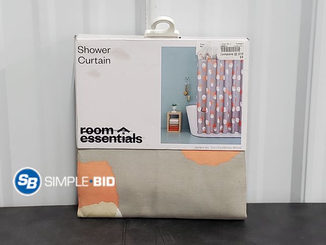 Lot 58-75632 - Room Essentials Shower Curtain