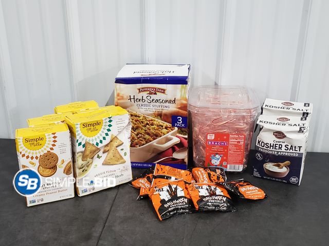 Lot 58-80907 - FOOD LOT! Lot of Various Foods - unopened - expired