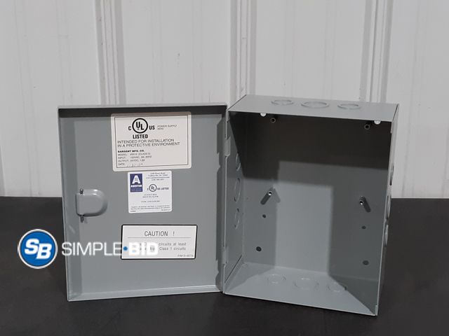Lot 58-35996 - Sargent Metal Breaker Box