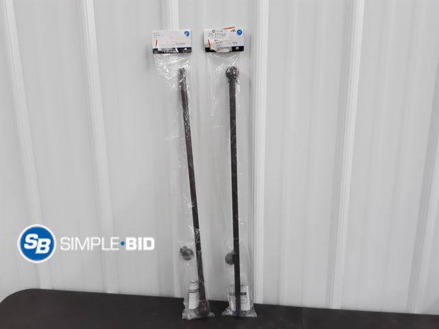 Lot 58-37155 - Lot of (2) New Mainstays 28" Decorative Curtain Rods, Bronze Finish