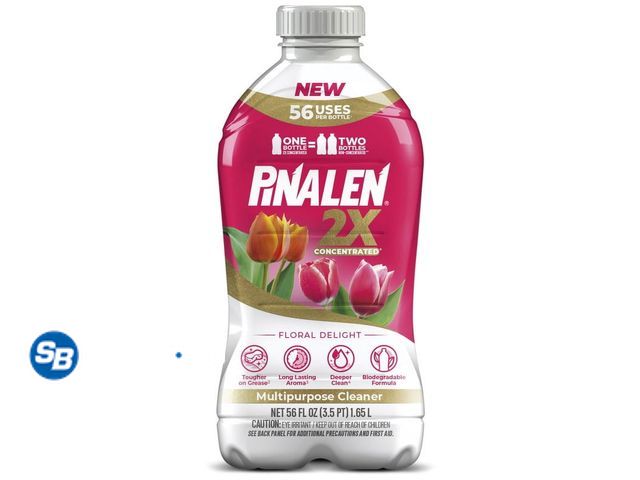 Lot 58-54762 - New Pinalen 2X Max Aromas Household All Purpose Cleaner - Floral Delight Scent, 56 fl oz Size Bottle