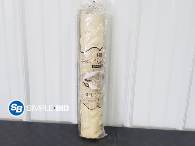 Lot 58-84966 - Rubber Bathtub Mat - Jumbo Size - 20 x 40" - New