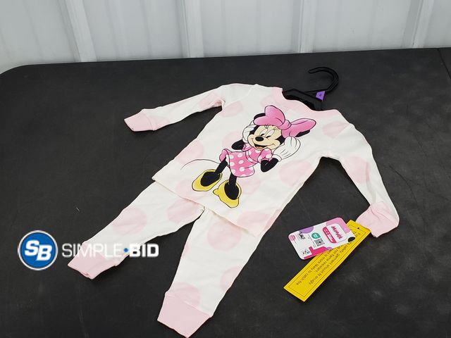 Lot 58-54893 - New Character Toddler Long Sleeve Shirt and Pants Pajama Set, 2-Piece, Size 12 months