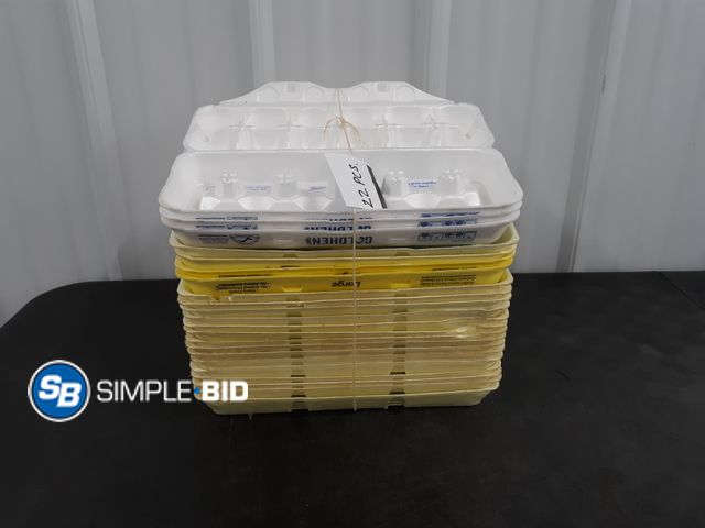 Lot 58-56196 - Lot of (22) Egg Cartons