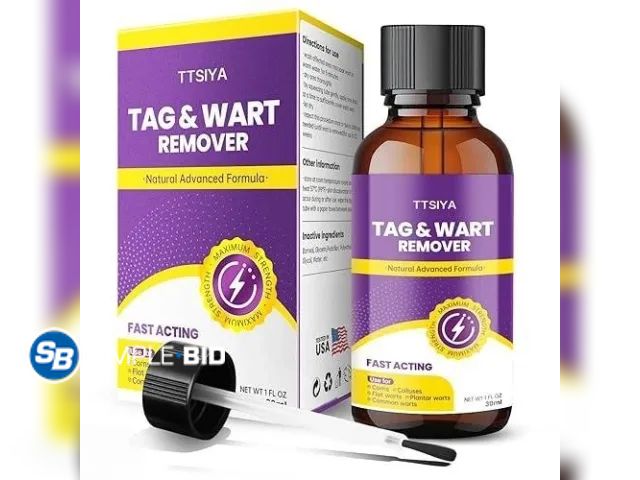 Lot 58-68373 - New TTsiya Wart Remover.Fast-Acting Skin Tag Remover-1oz