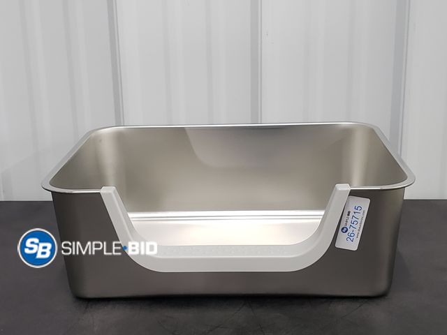 Lot 58-75715 - New Stainless Steel Litter box