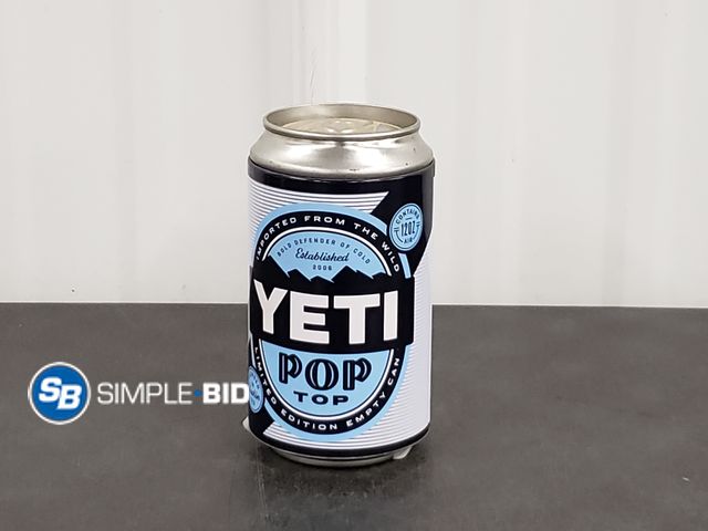 Lot 58-77042 - Yeti Pop Top Fake Can Storage