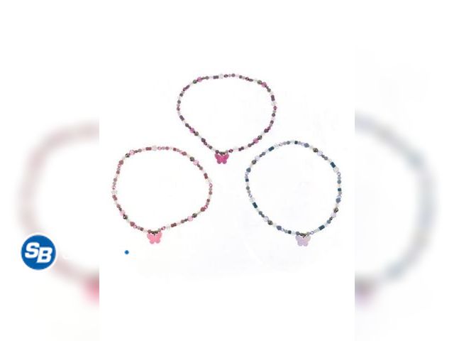 Lot 58-57822 - New Wonder Nation 3 Pack Butterfly Necklace Set