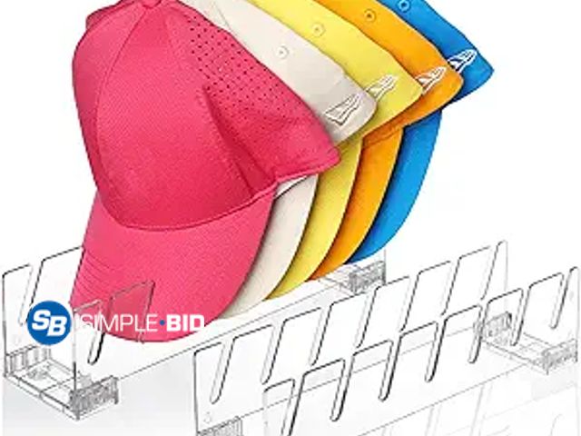 Lot 58-35119 - Hat Stand for Baseball Caps, Acrylic Hat Organizer forBaseball Caps Storage Organizer,Hat Racks for ...