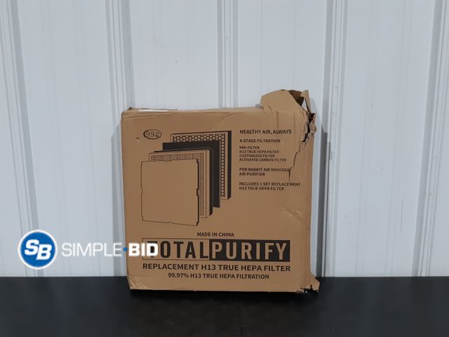 Lot 58-26555 - Total Purify - Replacement H13 True Hepa Filter