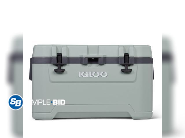 Lot 58-55276 - New Igloo 72 QT Overland Ice Chest Cooler, Green