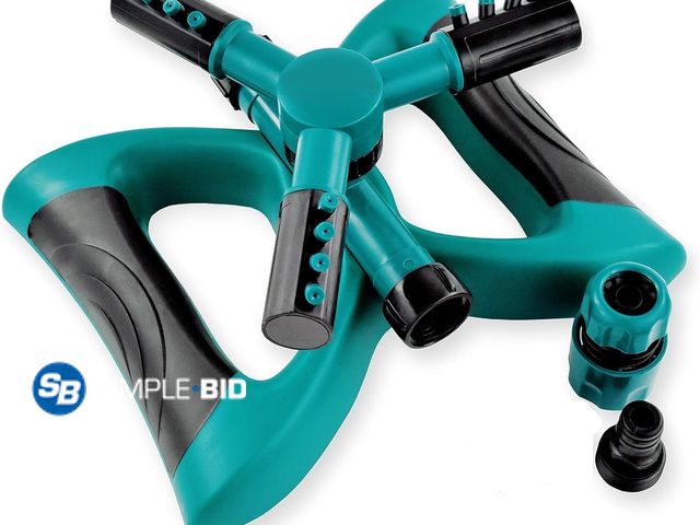 Lot 58-38868 - New LINK Sprinkler, Sprinklers for Yard Large Area, Rotating Lawn Sprinkler, Powerful and Even Water...