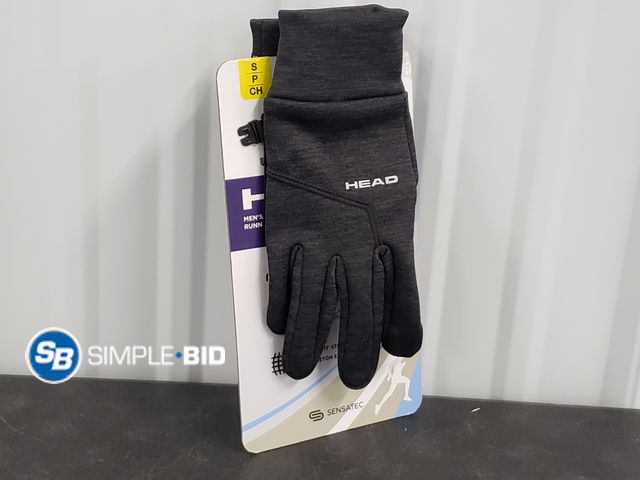 Lot 58-37573 - HEAD Men's Touchscreen Running Gloves - SIZE SMALL