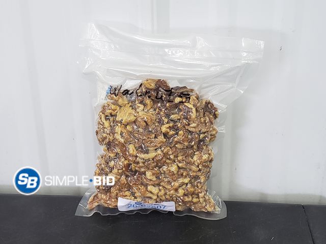 Lot 58-68554 - Shelled Walnuts - Vacuum Sealed