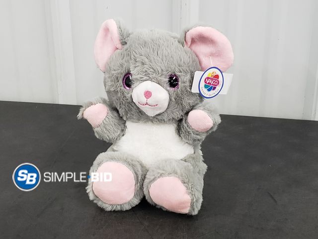 Lot 58-68897 - New Rhode Island Novelty 8" Plush Animal - Super Cute!