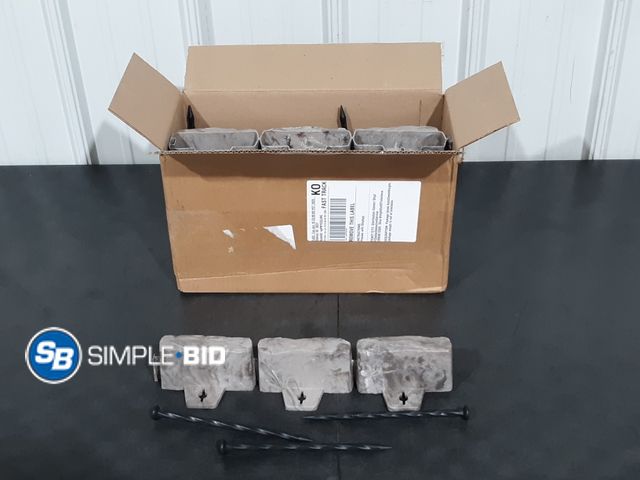 Lot 58-32453 - Granite Faux Stone Decorative No Dig Edging 15ft Kit