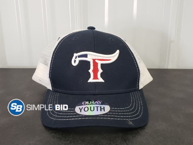 Lot 58-84495 - Youth Size Texas Rangers Mesh Back Hat - appears unworn