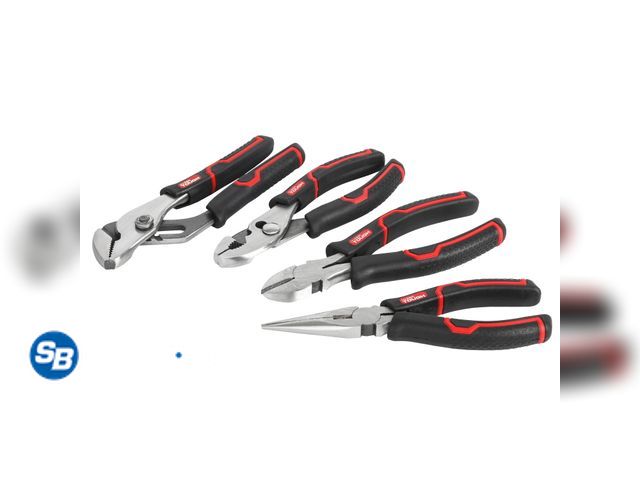 Lot 58-58708 - New Hyper Tough 4-Piece Plier Set
