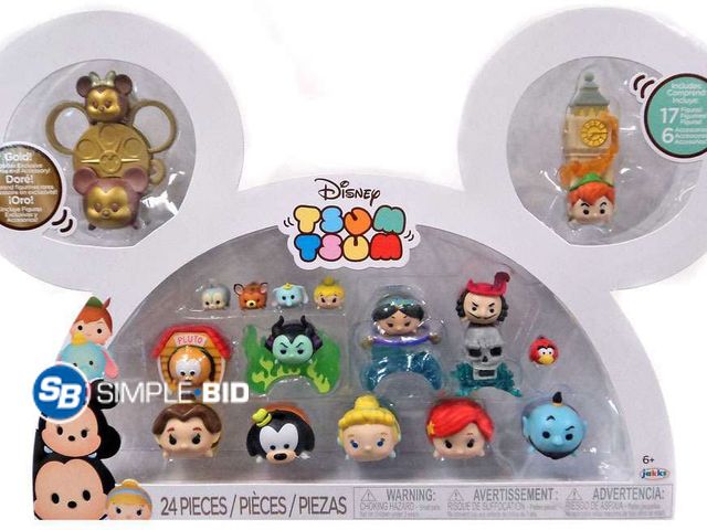 Lot 58-34867 - New Disney Tsum Tsum 24-Pack Exclusive Figure Set