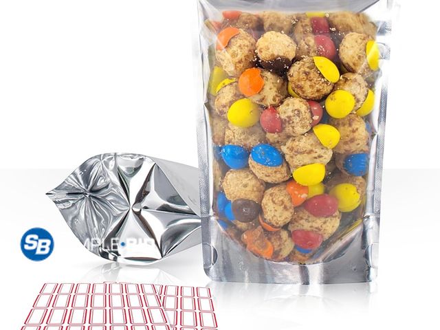 Lot 58-74134 - New BELLE KR 3x5 Small Mylar Bags for Freeze Dried Candy - Pack of 200 | Stand Up, See Through Windo...
