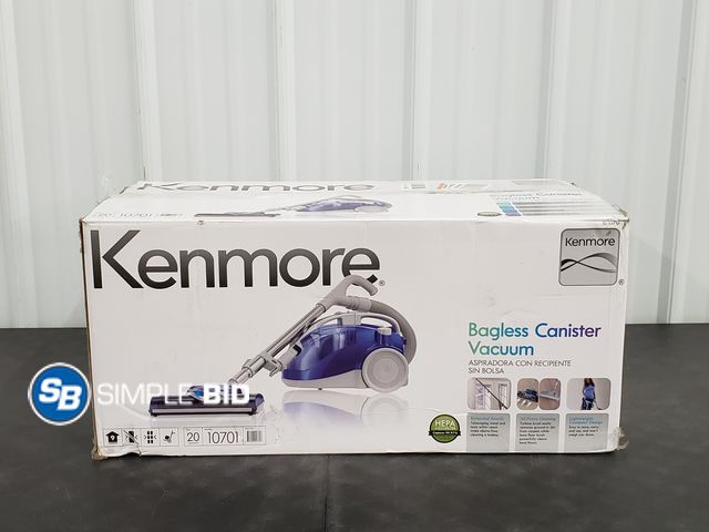 Lot 58-74053 - Kenmore Bagless Canister Vacuum - Light Use
