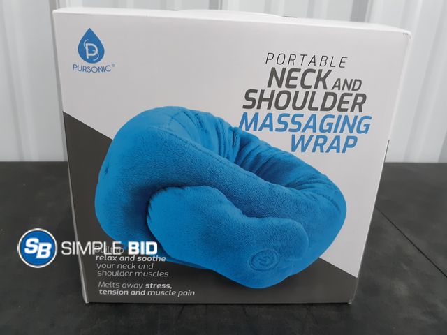 Lot 58-30287 - Pursonic Portable Neck &amp; Shoulder Massaging WRap