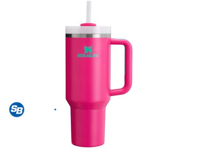 Lot 58-54066 - New Stanley Quencher Flowstate 40oz Passion Pink Stainless Steel Tumbler