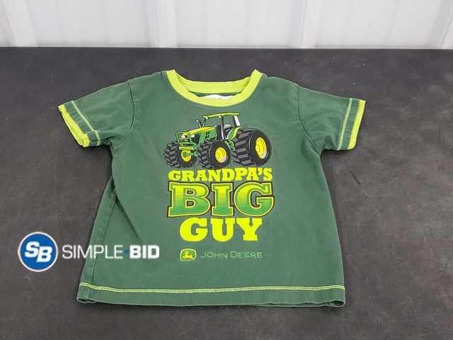 Lot 58-50967 - John Deere Tshirt - Grandpa's Big Guy - Size 2T - Light use