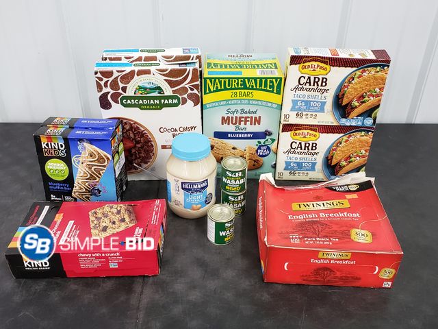 Lot 58-83849 - FOOD LOT! Lot of Various food - unopened - expired