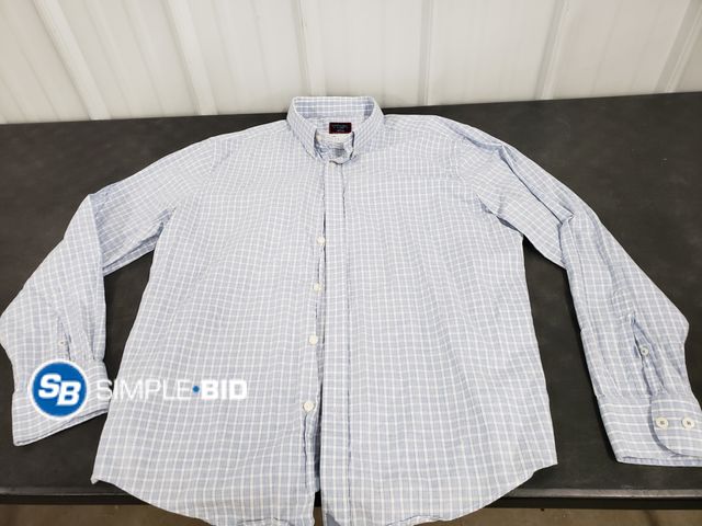 Lot 58-67568 - Untuckit Plaid Button Down Dress Shirt - Size XL - Used